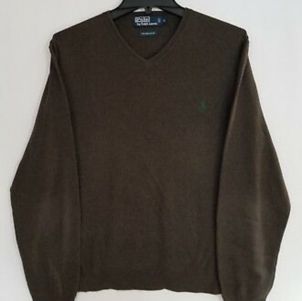 Men's large v-neck sweater